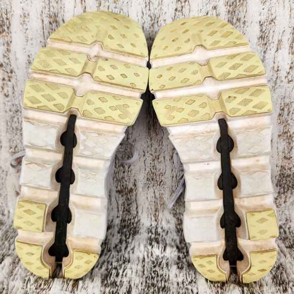 On Running "Cloudswift III 3" Sneakers Grey Gray Neon Yellow | Women's Size 9 - Picture 10 of 14